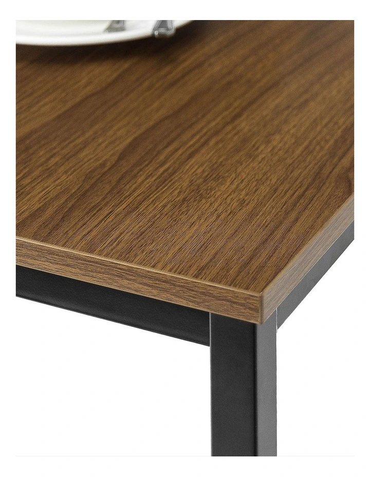 Louis Dining Set with Two Benches - Brown image 5
