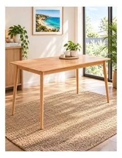 Mid Century Wood Dining Table