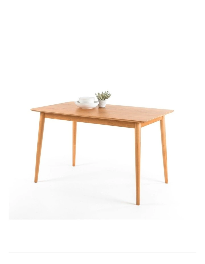 Mid Century Wood Dining Table image 2
