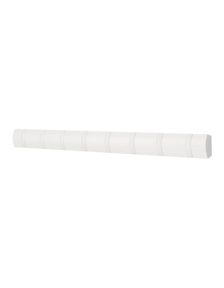 Umbra Flip 8 Hook - White 81x6x3cm image 1