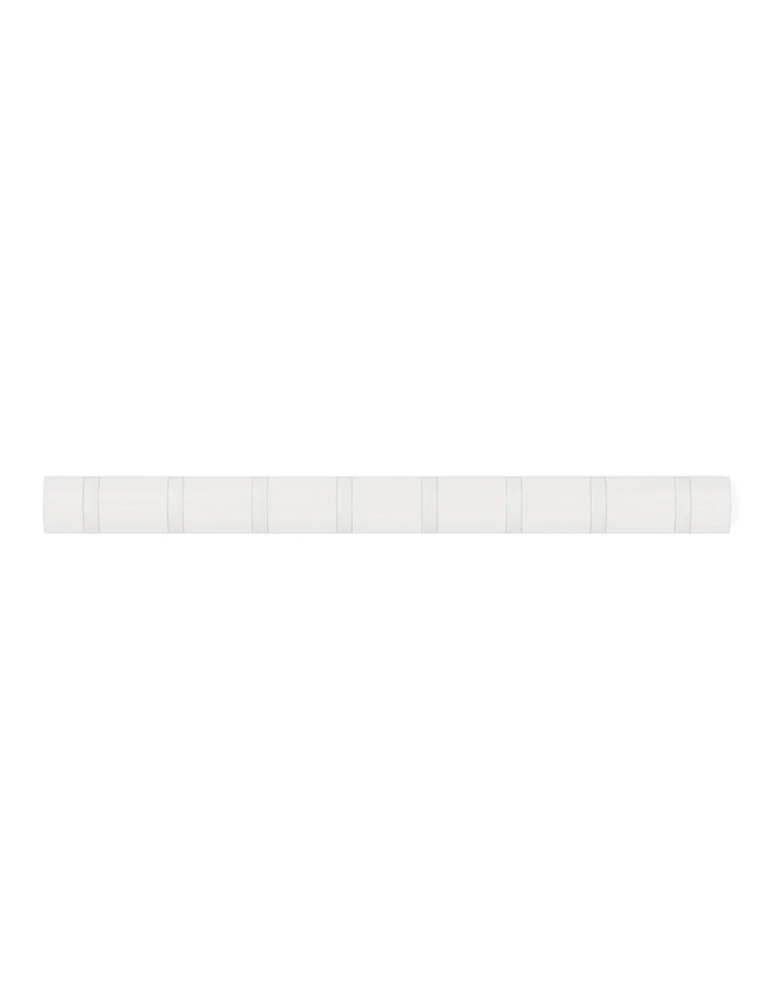 Umbra Flip 8 Hook - White 81x6x3cm image 2