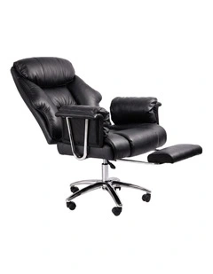 Levede Gaming Chair Ergonomic With Footrest 150Recline for Home Office Black