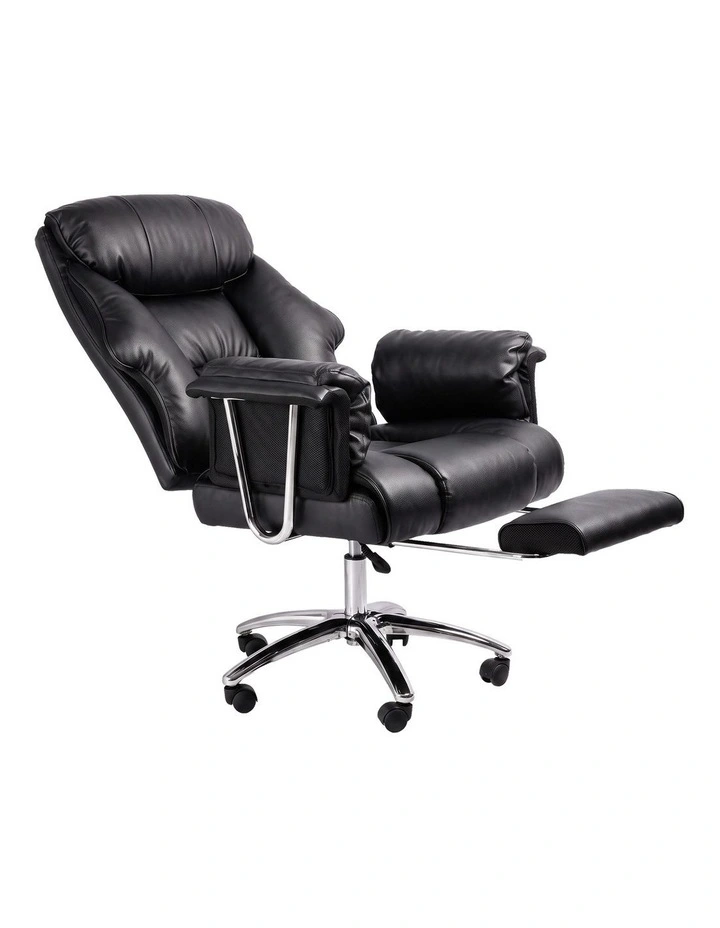Levede Gaming Chair Ergonomic With Footrest 150Recline for Home Office Black image 1