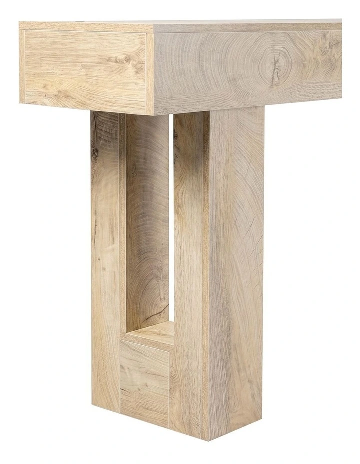 Levede Console Table 160cm Sofa Table Narrow Entryway Hallway Living Room Wood image 3