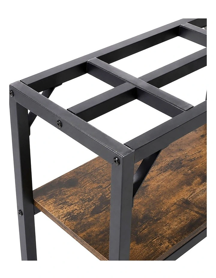Levede Fish Tank Stand Aquarium Rack 20 Gallon 272kg Metal Living Room Black image 3