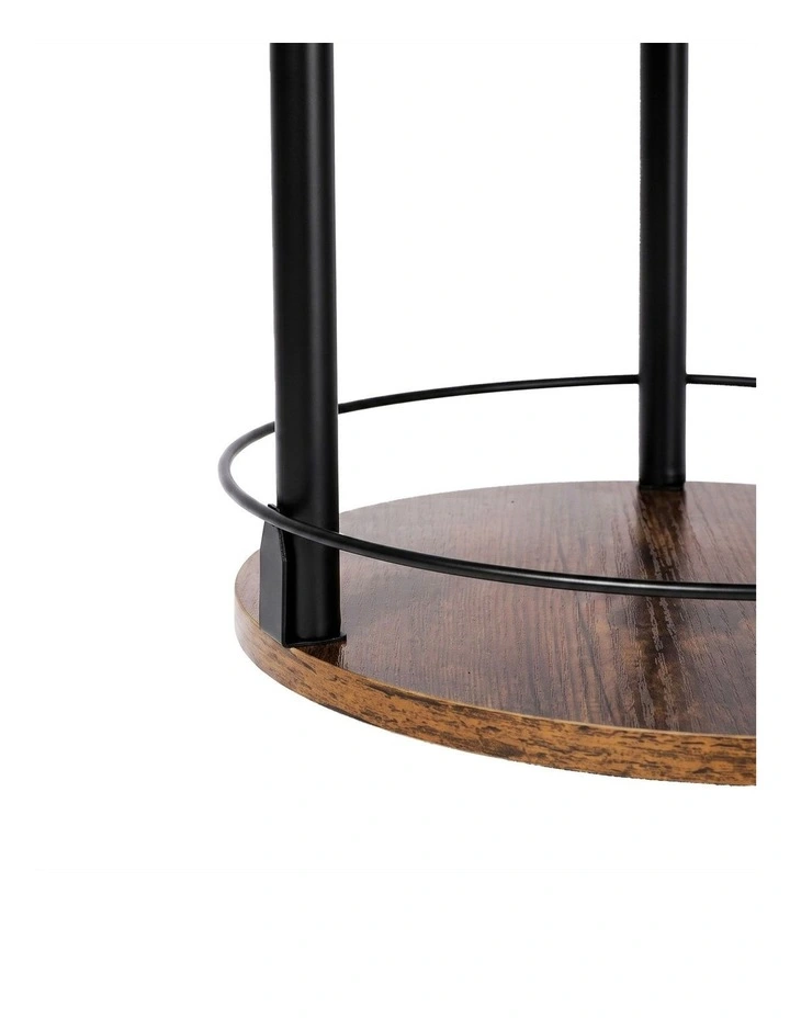 Toque Lazy Susan Turntable 3 Tier 360 Spin Pantry Organiser For Kitchen Brown image 3