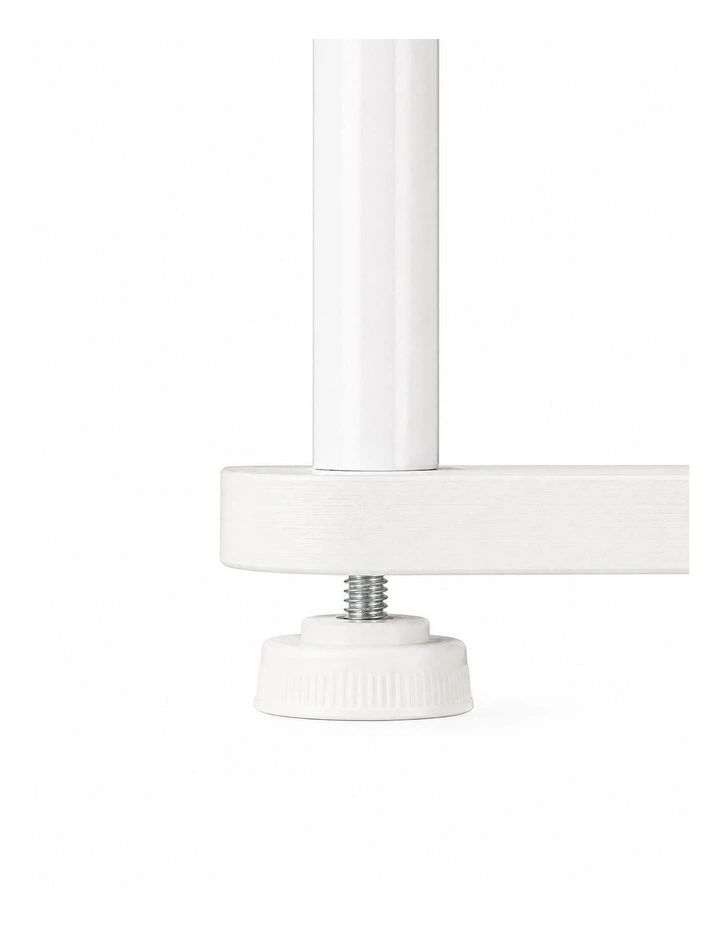 Levede Corner Bookshelf Adjustable Corner Bookcase Unit Living Room White image 5