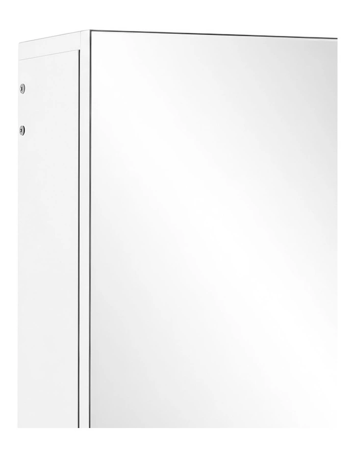 Levede Bathroom Mirror Cabinet Wall Mounted 45cm Adjustable Shelves White image 4