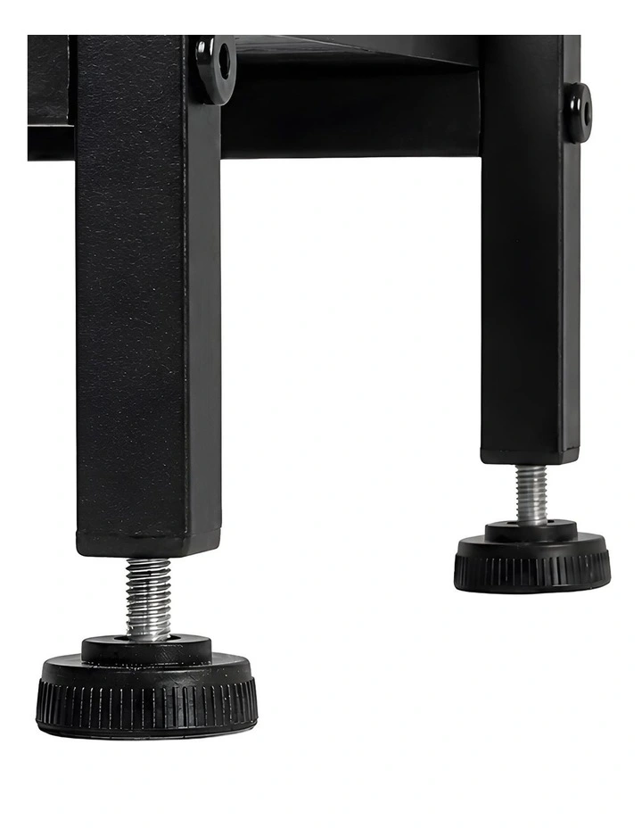 Levede Console Table with Drawers 3-Tier Slim Hallway Table 80cm Entryway Black image 5