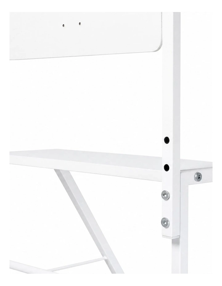 Levede Chest Of Drawers Mirror Dressing Table Vertical Storage Bedroom White image 4