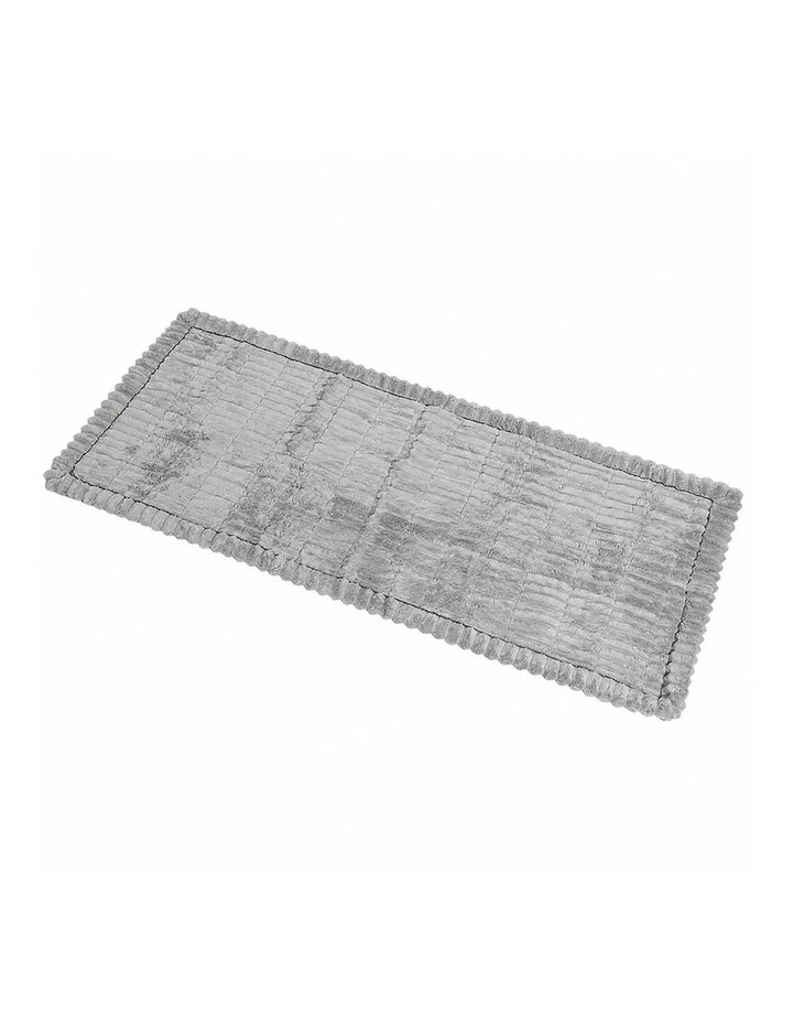 Marlow Sofa Cover  Lounge Plush Pet Couch Cover Non-Slip Light Grey 70x150cm image 1