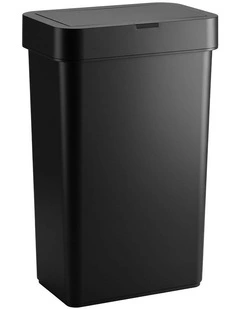 Artiss Rubbish Bin 50L Sensor Kitchen Automatic Motion Plastic Touchless Black