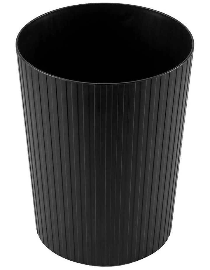 Cefito 8L Open Top Rubbish Bins Waste Bin Trash Can Storage Dustbin Black image 3