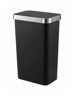 Devanti 50L Motion Sensor Trash Bin Automatic Kitchen Waste Dustbin Black