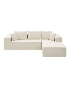 Artiss Modular Sectional Sofa 4-Seater L-Shaped Boneless Sofa Bed Chaise Lounge