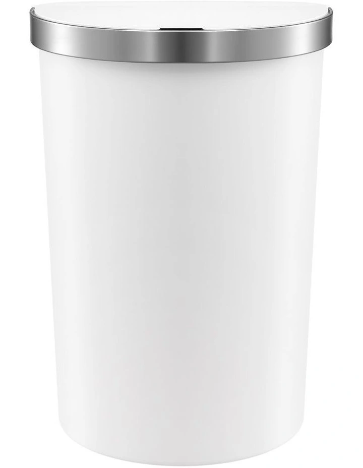 Devanti 50L Motion Sensor Bins Trash Can Kitchen Smart Rubbish Bin D-shape design White image 3