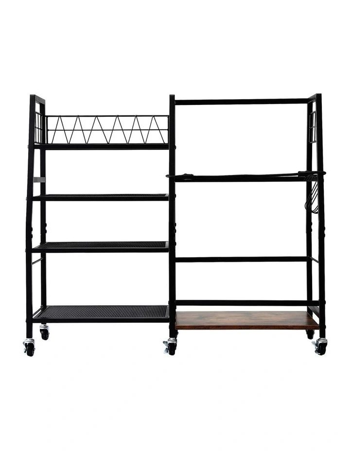 Everfit Golf Bag Storage Rack Golf Organizer Hold 1 Bags 4 Shelves image 3