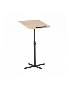 Artiss Floor Podium Stand 78-127CM Height Adjustable Portable Laptop Desk