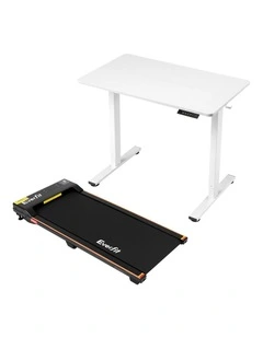 Artiss 100cm Standing Desk Treadmill Motorised Home Office White