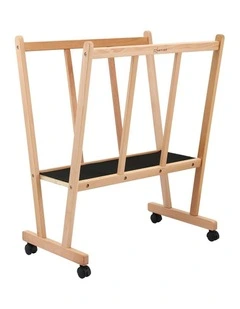 Artiss Wooden Art Display and Drying Rack with Castors for Canvas and Prints