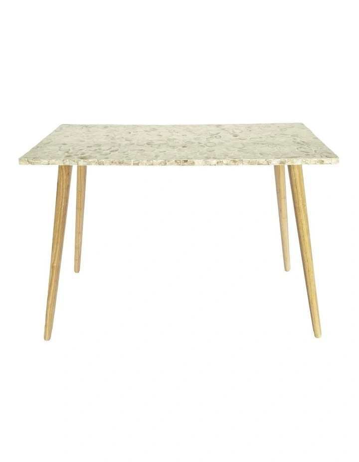 Elodie Pearl Console Table 93x40x73cm Natural image 2