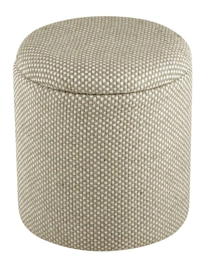 Cari Storage Ottoman 40x40x45cm Natural image 1