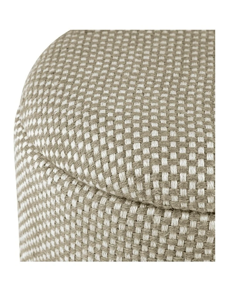 Cari Storage Ottoman 40x40x45cm Natural image 3