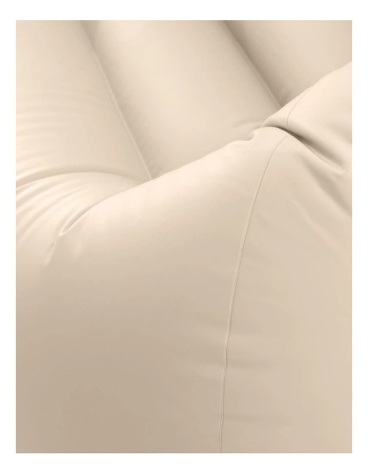 Intex Beanless Bag Inflatable Lounge Chair Beige PVC With Repair Patch image 4