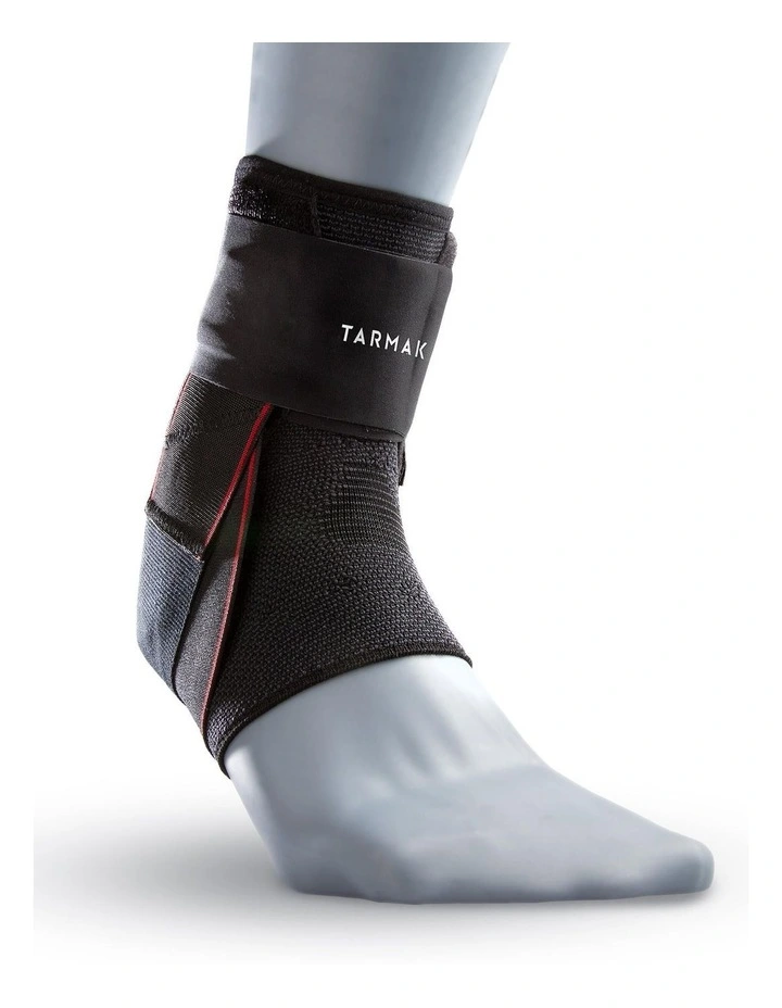Decathlon | Strong 500 Men's/Women's Left/Right Ankle Brace - Black image 2