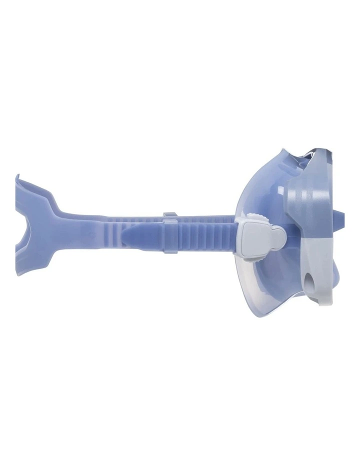 Decathlon | Anti-fog diving mask - 100 Mono silicone strap Mid Blue image 4