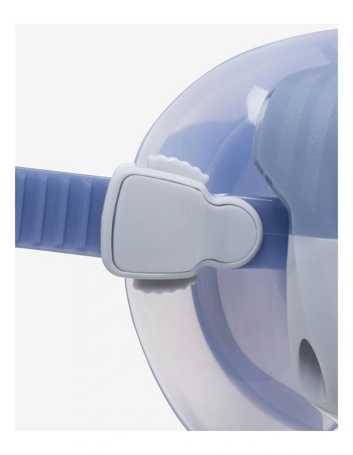Decathlon | Anti-fog diving mask - 100 Mono silicone strap Mid Blue image 7