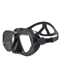 Decathlon | Anti-fog diving mask - MASK 500 DUAL ANTI-FOG Black Grey