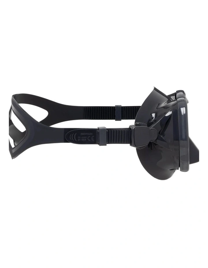 Decathlon | Anti-fog diving mask - MASK 500 DUAL ANTI-FOG Black Grey image 4