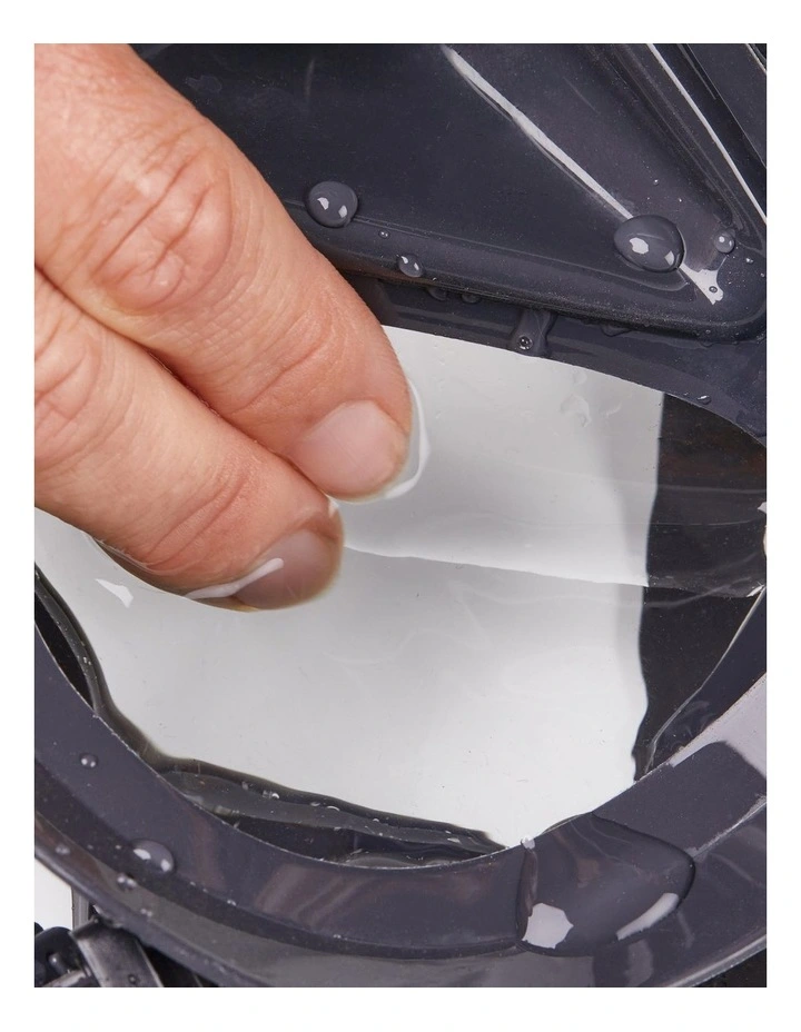 Decathlon | Anti-fog diving mask - MASK 500 DUAL ANTI-FOG Black Grey image 7
