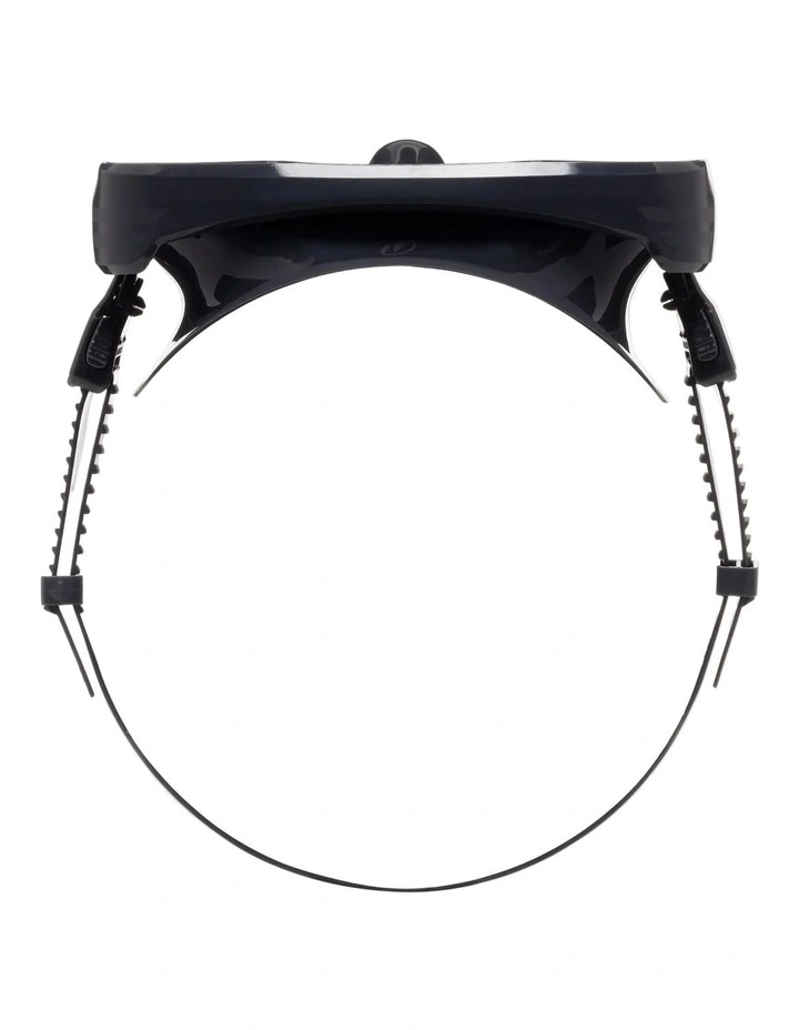 Anti-fog Diving Mask 100 Mono Silicone Strap in Black Grey image 4