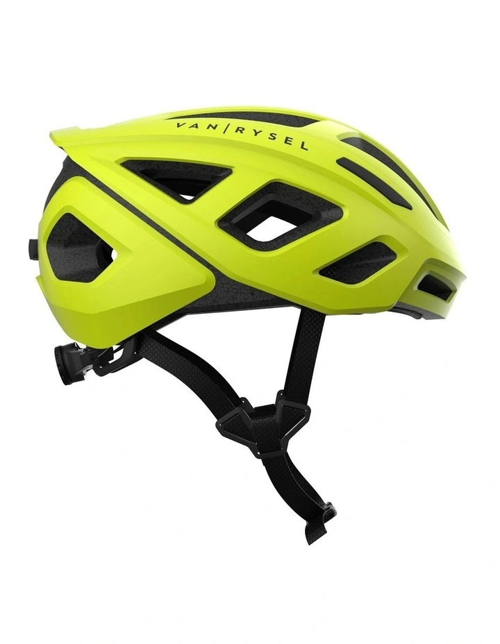 Decathlon | RoadR 500 Road Cycling Helmet - Neon Yellow image 1