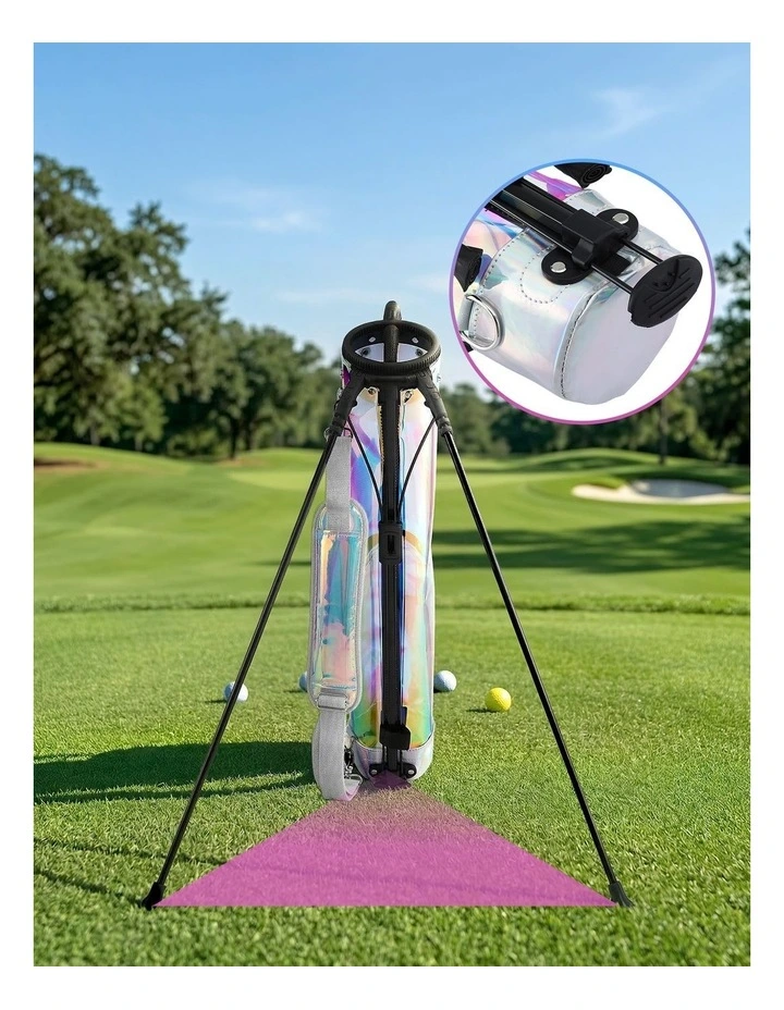 Lightweight Golf Stand Bag in Multi image 5