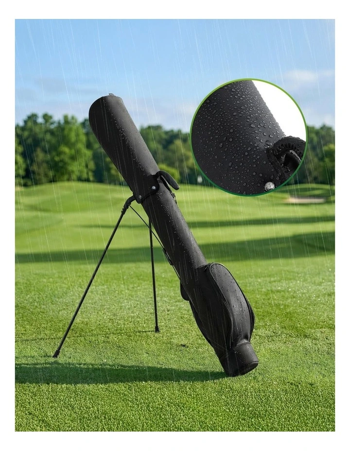 Everfit Golf Stand Bag Lightweight Sunday Pitch And Putt Bag Black image 7