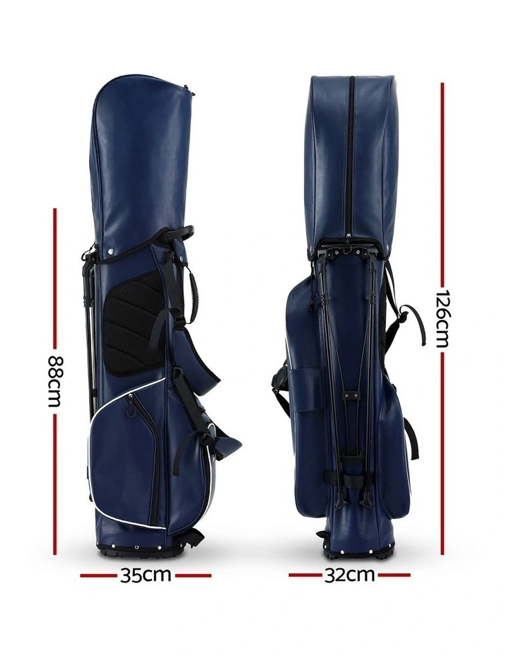 Lightweight Golf Stand Bag in Blue image 4