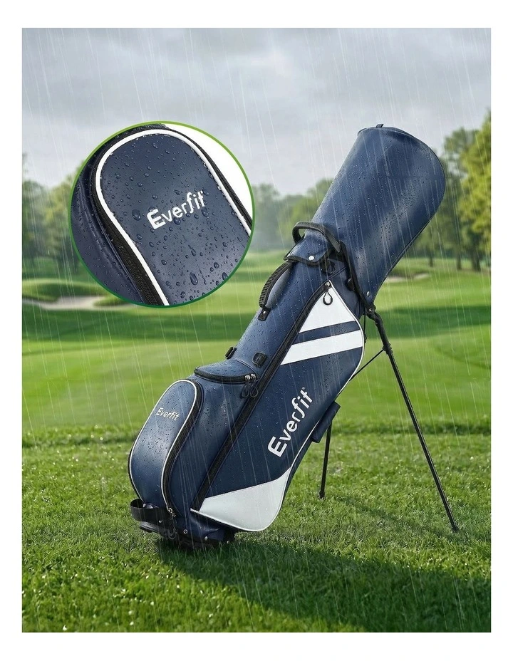 Lightweight Golf Stand Bag in Blue image 7