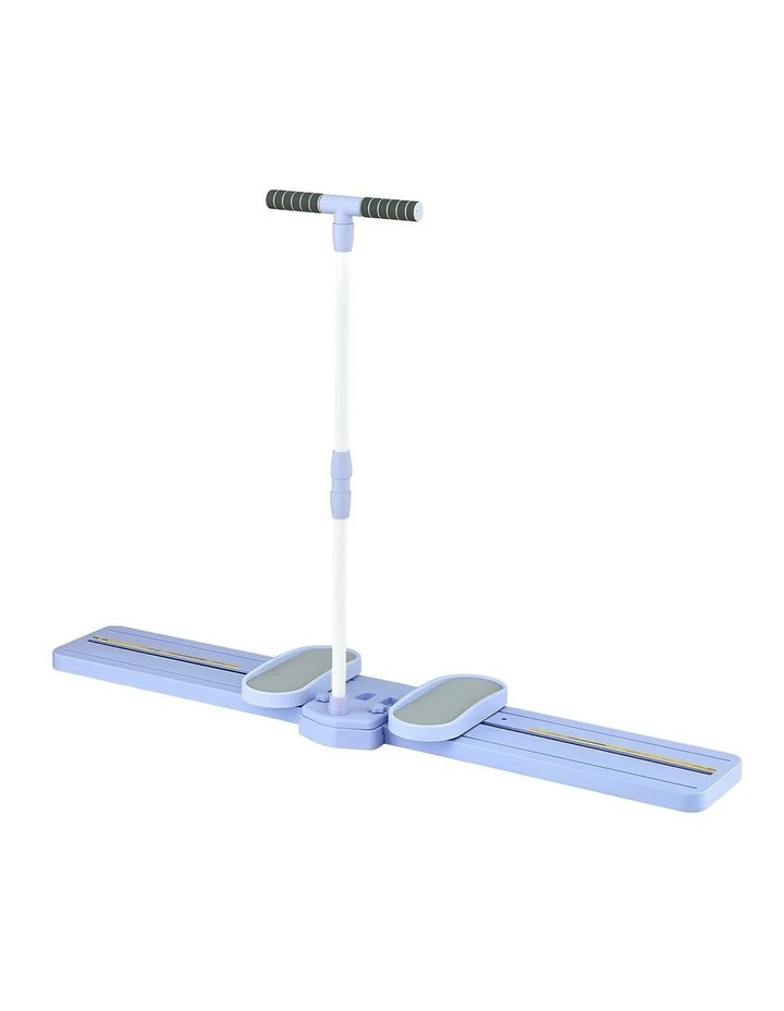Thigh Hip Exerciser Home Ski Leg Trainer in Purple image 1
