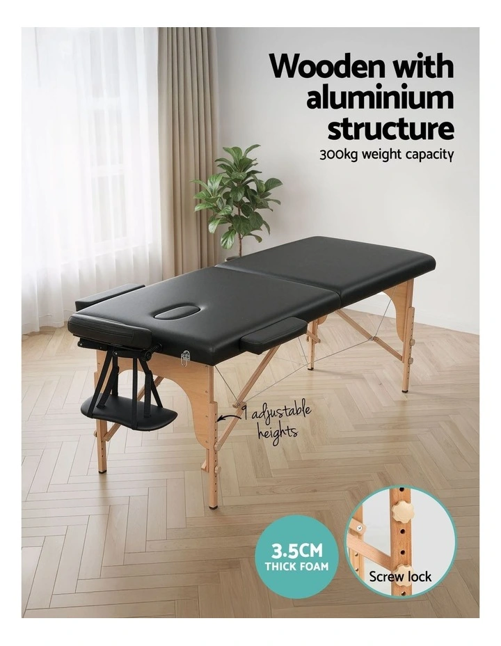 Massage Table 70cm in Black image 6