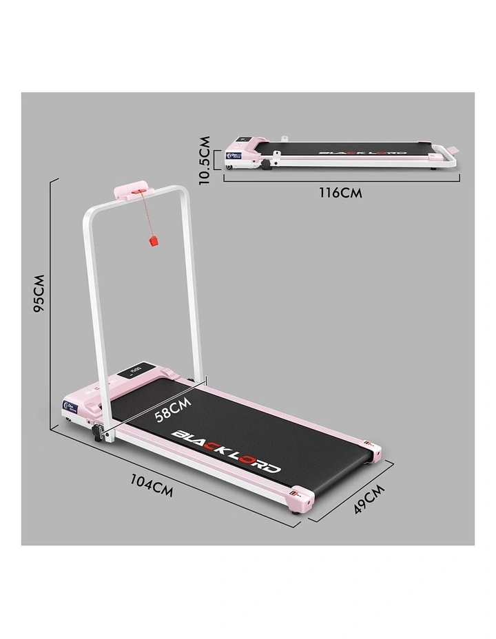 Treadmill Electric Walking Pad Under Desk Home Gym Incline Fitness image 3