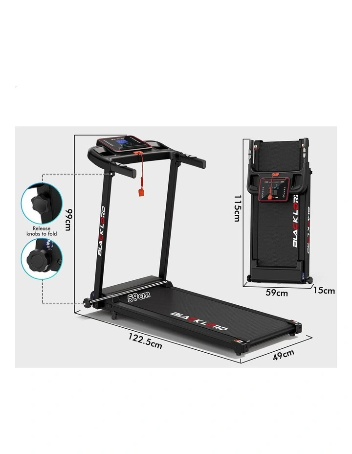 Treadmill Electric Home Gym Fitness Foldable Running Machine Incline image 6