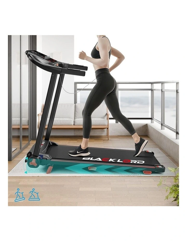 Treadmill Electric Exercise Running Machine Incline Foldable 390mm image 3