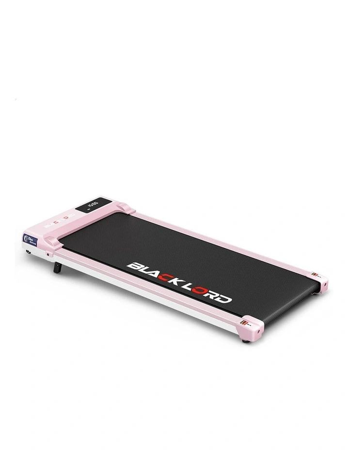 Treadmill Electric Walking Pad Under Desk Home Gym Incline Pink image 5