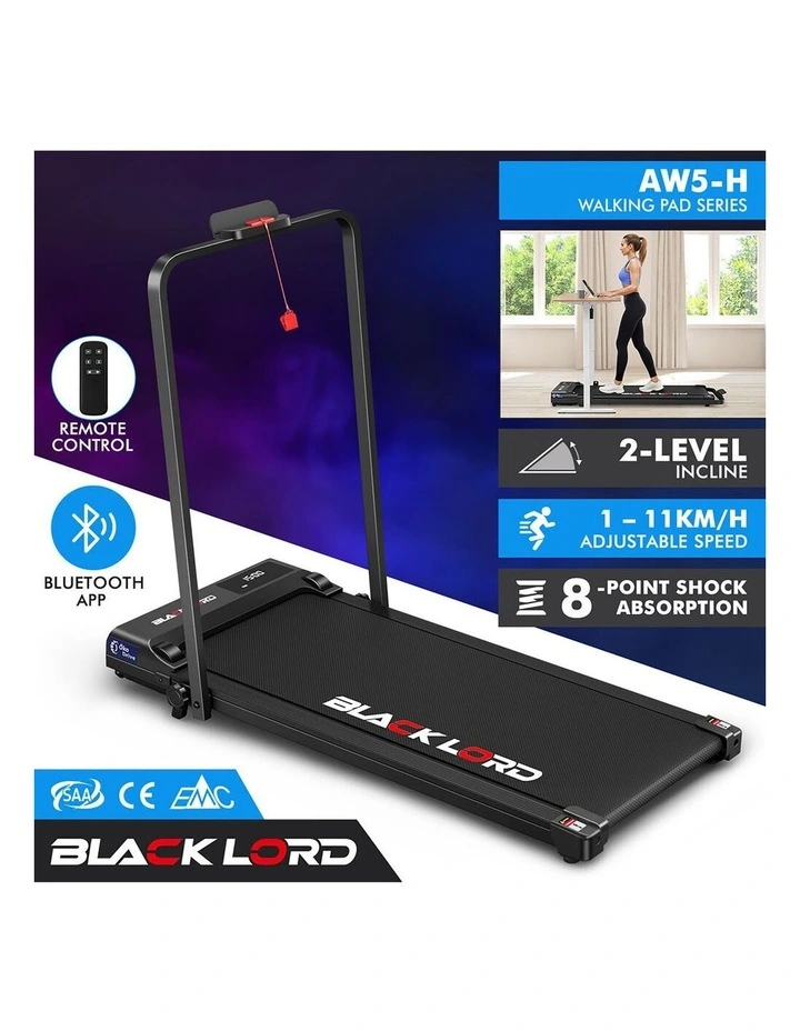Treadmill Electric Walking Pad Under Desk Home Gym Fitness Incline image 2