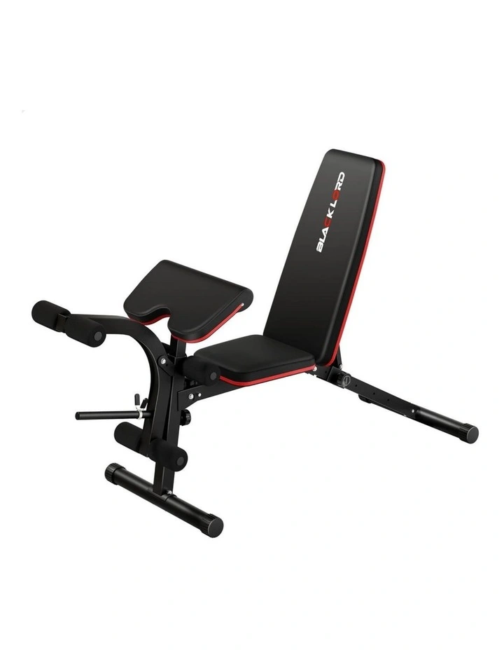 Weight Bench Adjustable FID Bench Fitness Flat Incline Decline Gym image 1