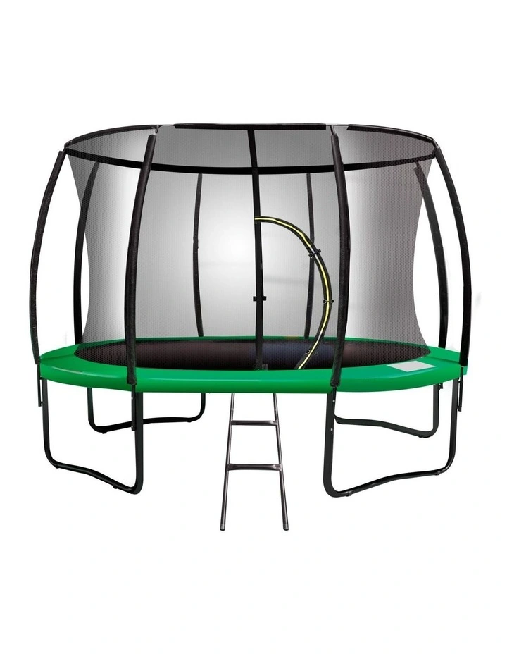 Kahuna Trampoline 8 ft Outdoor Round - Green image 1