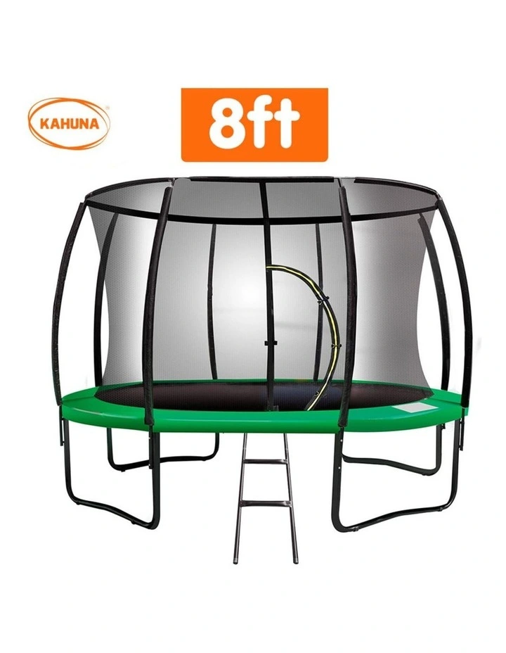 Kahuna Trampoline 8 ft Outdoor Round - Green image 2